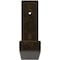 Ekena Millwork Steel Hanging Shelf Bracket, Antiqued Pale Gold 2"W x 12"D x 7"H BKTM02X12X07HSAPG - alternate 9